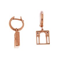 Earrings Loving Palladio  3D in Silver ORR02 SERLIANA - ORR02 SERLIANA